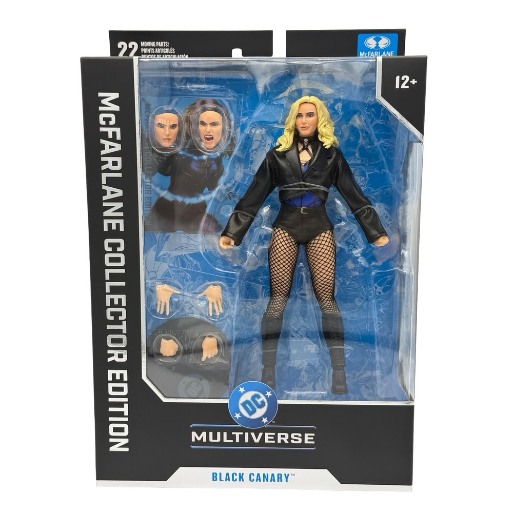 McFarlane Toys DC Multiverse Black Canary 7" Action Figure Collector Edition New